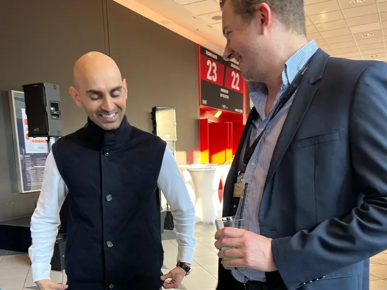 Christoph Weingärtner im Gespräch mit Neil Patel